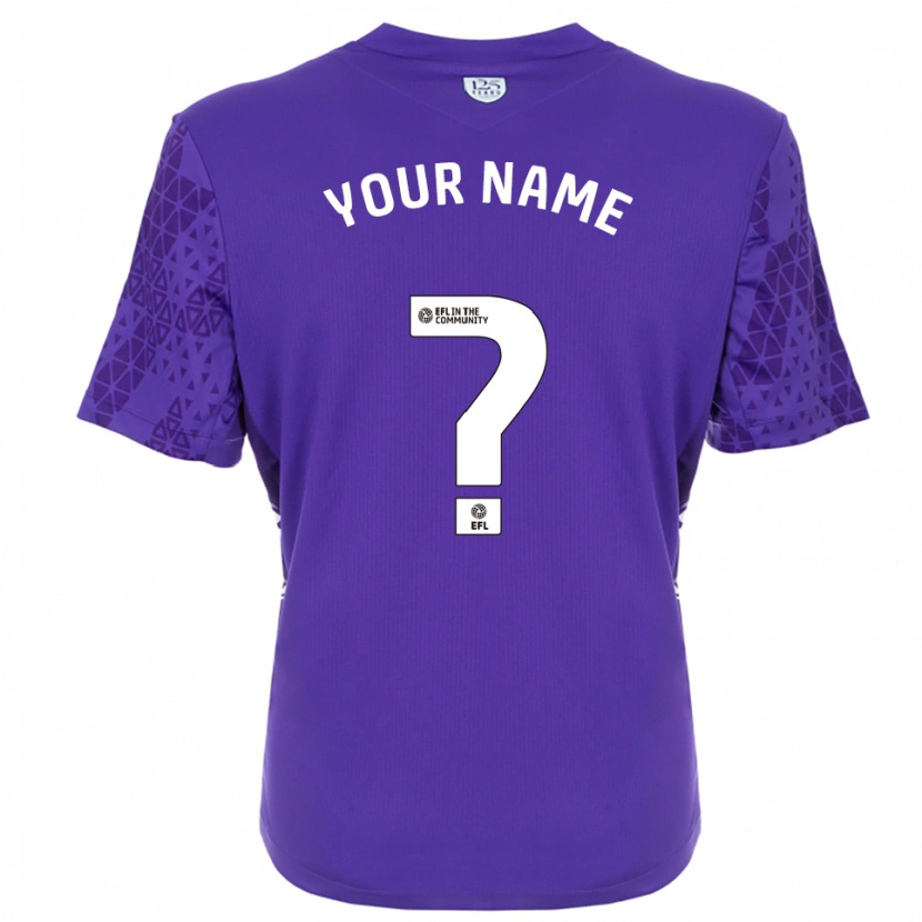 Danxen Women West Bromwich Albion Purple White Goalkeeper Jersey 2025/26 T-Shirt