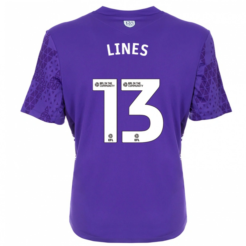 Danxen Women Jack Lines #13 Purple White Goalkeeper Jersey 2025/26 T-Shirt