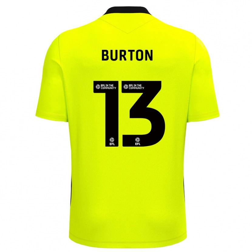 Danxen Women Callum Burton #13 Forest Green Goalkeeper Jersey 2025/26 T-Shirt