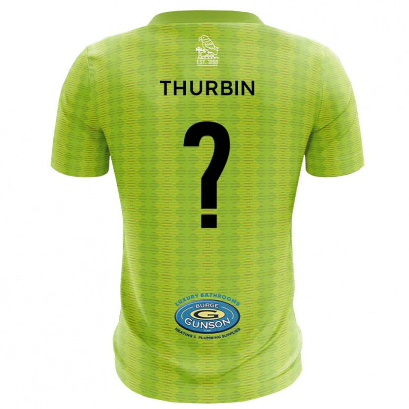 Danxen Women Johnny Thurbin #0 Lawn Green Goalkeeper Jersey 2025/26 T-Shirt