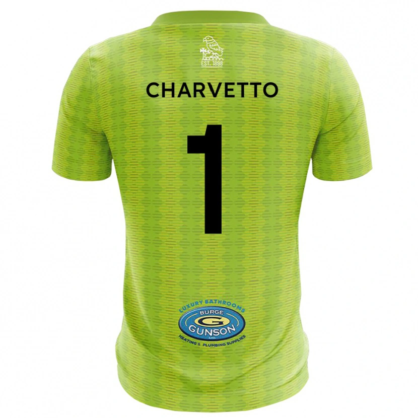 Danxen Women Michael Charvetto #1 Lawn Green Goalkeeper Jersey 2025/26 T-Shirt