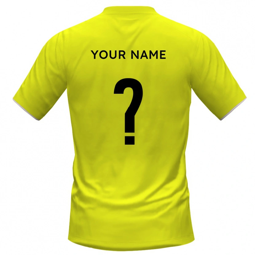 Danxen Women Scunthorpe United Yellow Black Goalkeeper Jersey 2025/26 T-Shirt