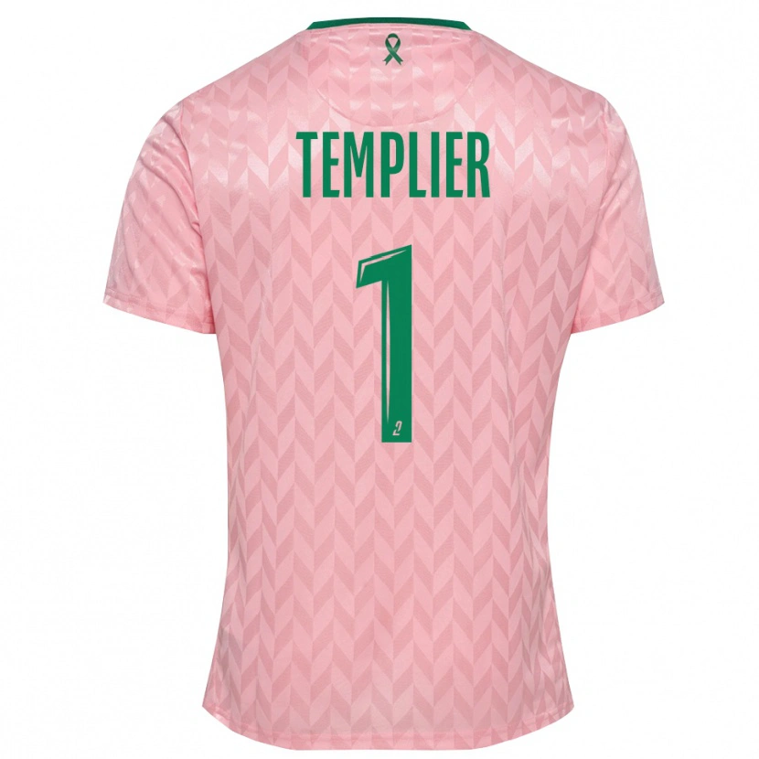 Danxen Women Emma Templier #1 Pink Green Goalkeeper Jersey 2025/26 T-Shirt