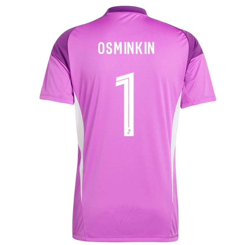 Danxen Women Vitaliy Osminkin #1 Lavender Goalkeeper Jersey 2025/26 T-Shirt