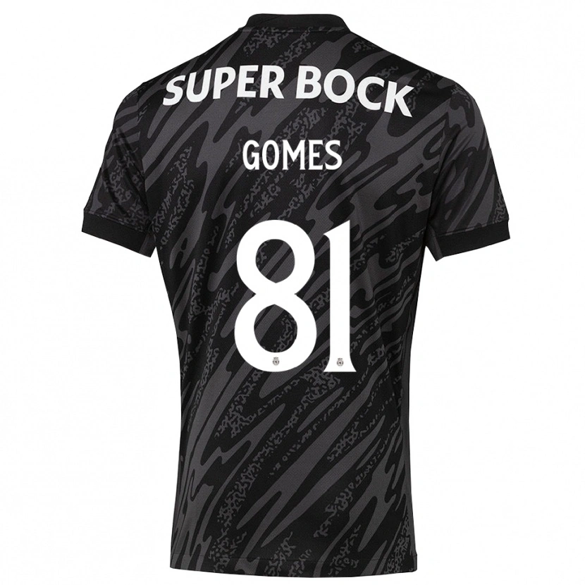 Danxen Women Salvador Gomes #81 Gray Black White Goalkeeper Jersey 2025/26 T-Shirt