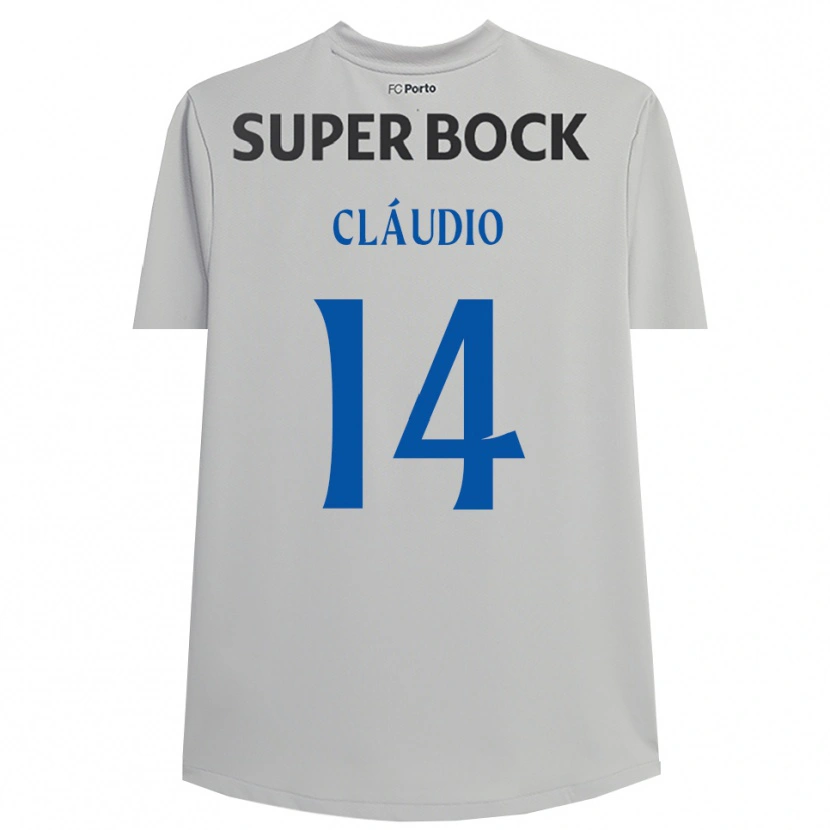 Danxen Women Cláudio Ramos #14 Light Gray Black Goalkeeper Jersey 2025/26 T-Shirt