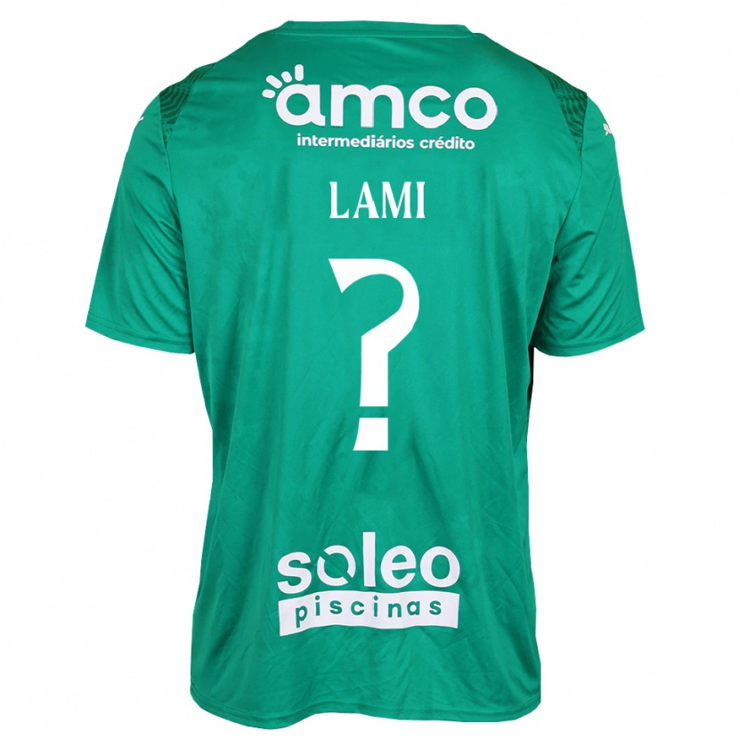 Danxen Women Dário Lami #0 Green White Goalkeeper Jersey 2025/26 T-Shirt