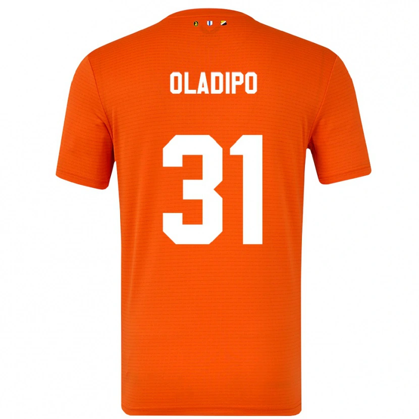 Danxen Women Laolu Oladipo #31 Orange Black Goalkeeper Jersey 2025/26 T-Shirt