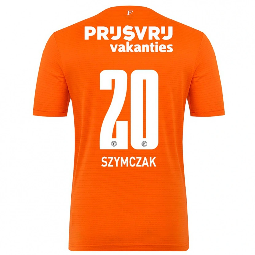 Danxen Women Oliwia Szymczak #20 Orange Black Goalkeeper Jersey 2025/26 T-Shirt