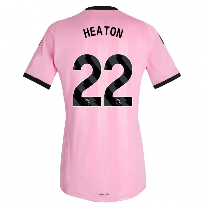 Danxen Women Tom Heaton #22 Pink Black Goalkeeper Jersey 2025/26 T-Shirt