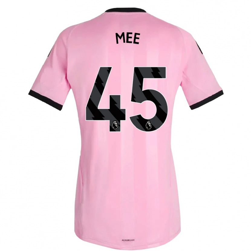 Danxen Women Dermot Mee #45 Pink Black Goalkeeper Jersey 2025/26 T-Shirt