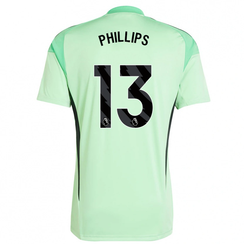 Danxen Women Charlie Phillips #13 Light Green Black Goalkeeper Jersey 2025/26 T-Shirt
