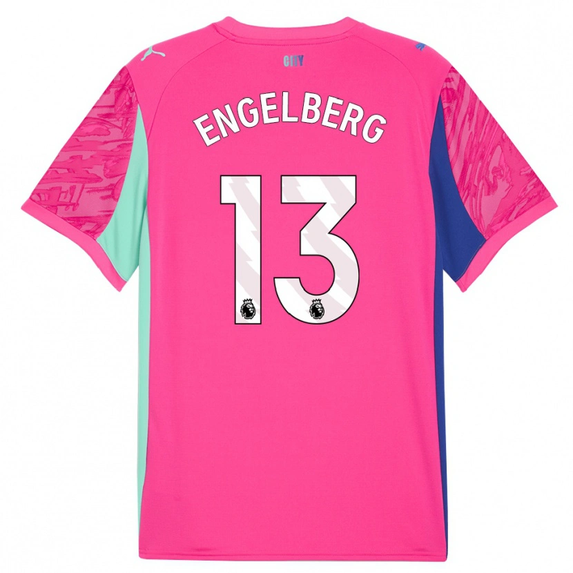 Danxen Women Stavros Engelberg #13 Rose Pink Goalkeeper Jersey 2025/26 T-Shirt