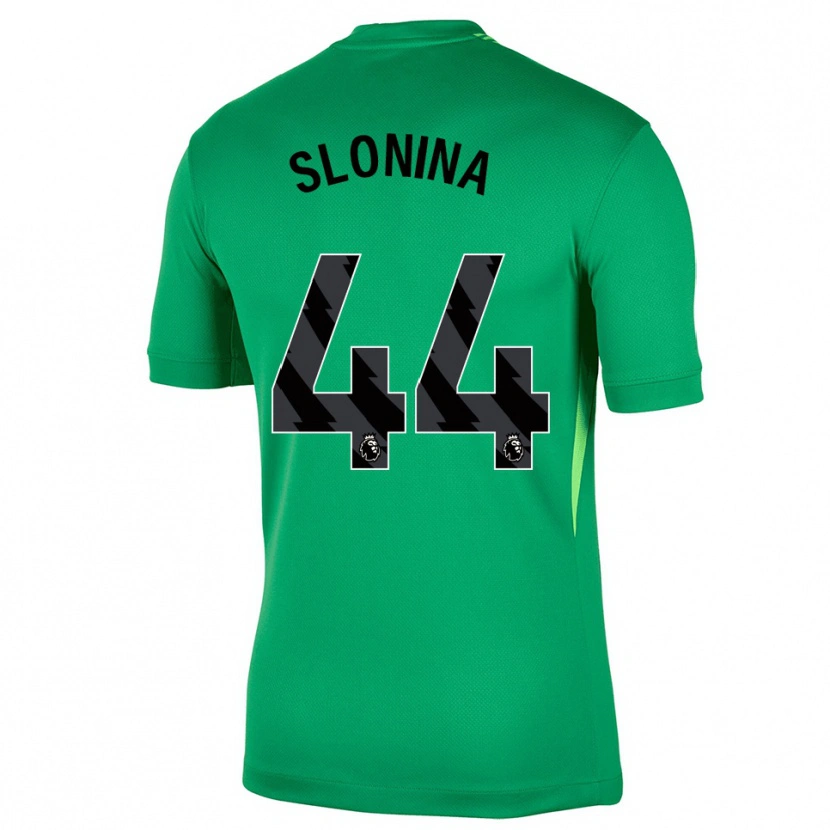 Danxen Women Gabriel Slonina #44 Green Black Goalkeeper Jersey 2025/26 T-Shirt