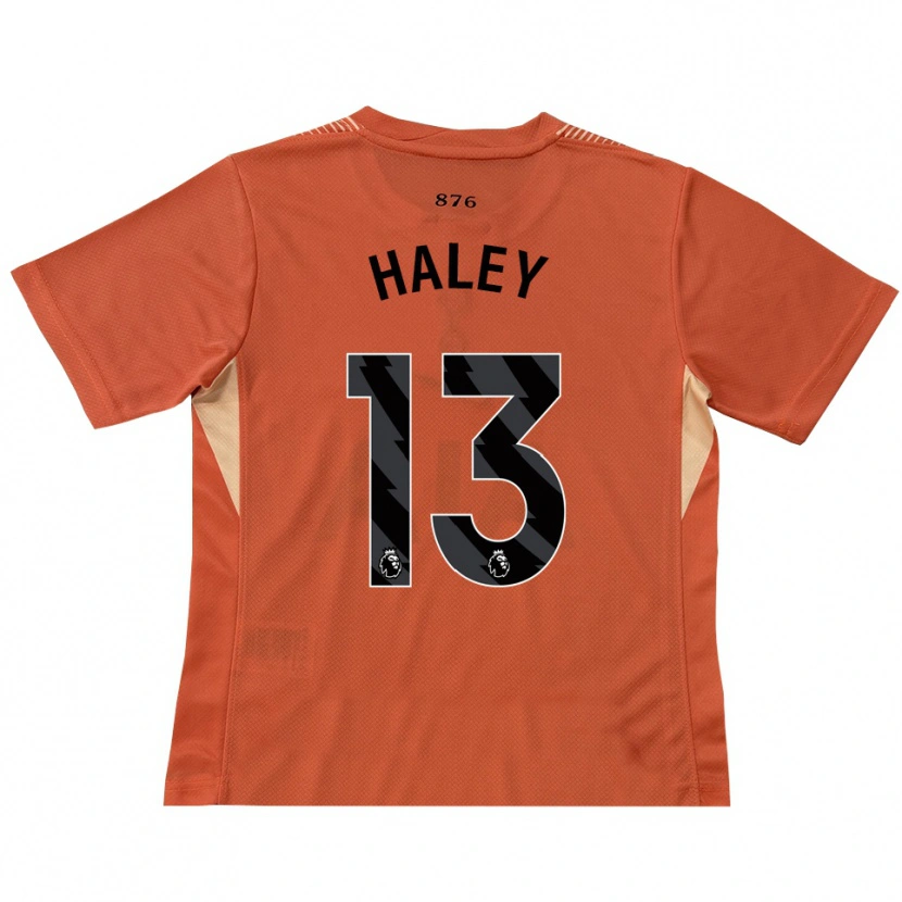Danxen Women Micah Haley #13 Orange Black Goalkeeper Jersey 2025/26 T-Shirt