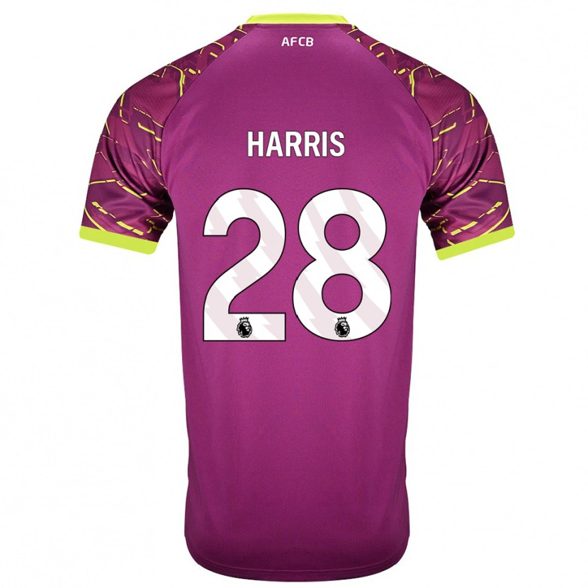 Danxen Women Charlotte Harris #28 Dark Magenta Goalkeeper Jersey 2025/26 T-Shirt