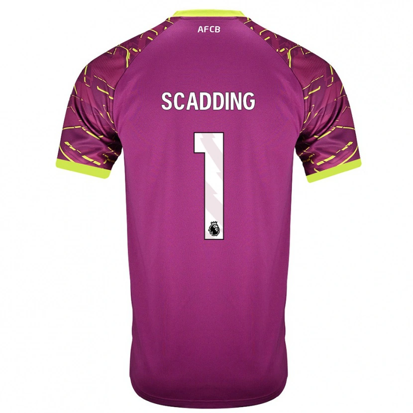 Danxen Women Katie Scadding #1 Dark Magenta Goalkeeper Jersey 2025/26 T-Shirt
