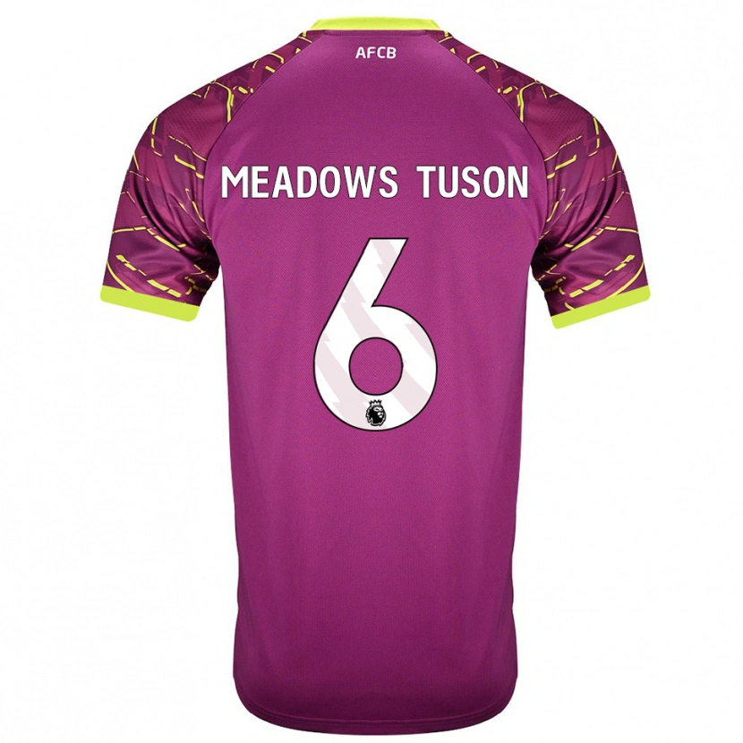 Danxen Women Freya Meadows Tuson #6 Dark Magenta Goalkeeper Jersey 2025/26 T-Shirt