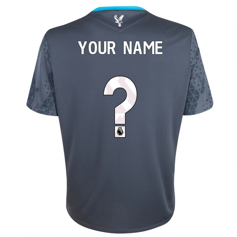 Danxen Women Crystal Palace FC Dark Gray White Goalkeeper Jersey 2025/26 T-Shirt