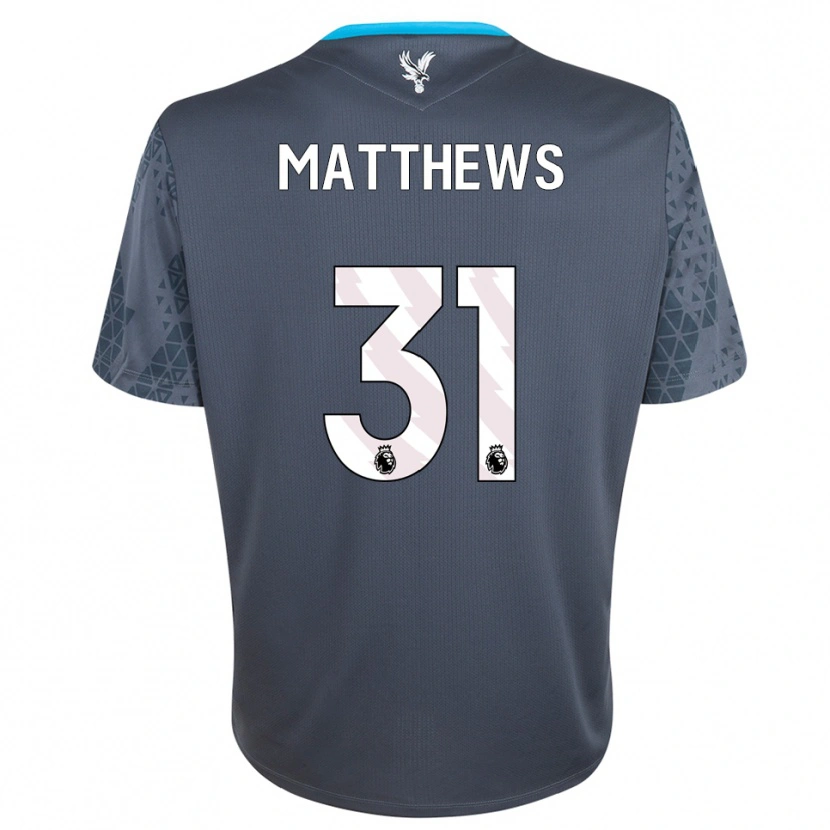 Danxen Women Remi Matthews #31 Dark Gray White Goalkeeper Jersey 2025/26 T-Shirt