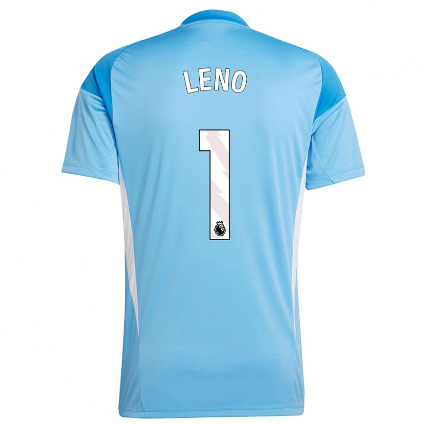 Danxen Women Bernd Leno #1 Blue White Goalkeeper Jersey 2025/26 T-Shirt