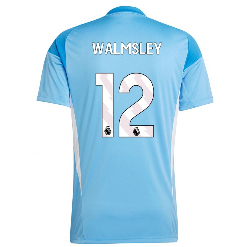 Danxen Women Joseph Walmsley #12 Blue White Goalkeeper Jersey 2025/26 T-Shirt