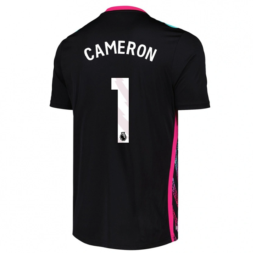 Danxen Women Dan Cameron #1 Black White Goalkeeper Jersey 2025/26 T-Shirt