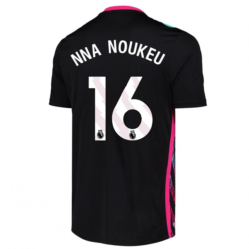 Danxen Women Blondy Nna Noukeu #16 Black White Goalkeeper Jersey 2025/26 T-Shirt