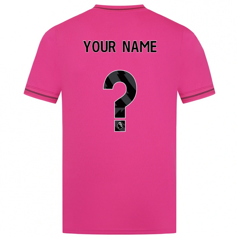 Danxen Women Wolverhampton Wanderers Magenta Black Goalkeeper Jersey 2025/26 T-Shirt