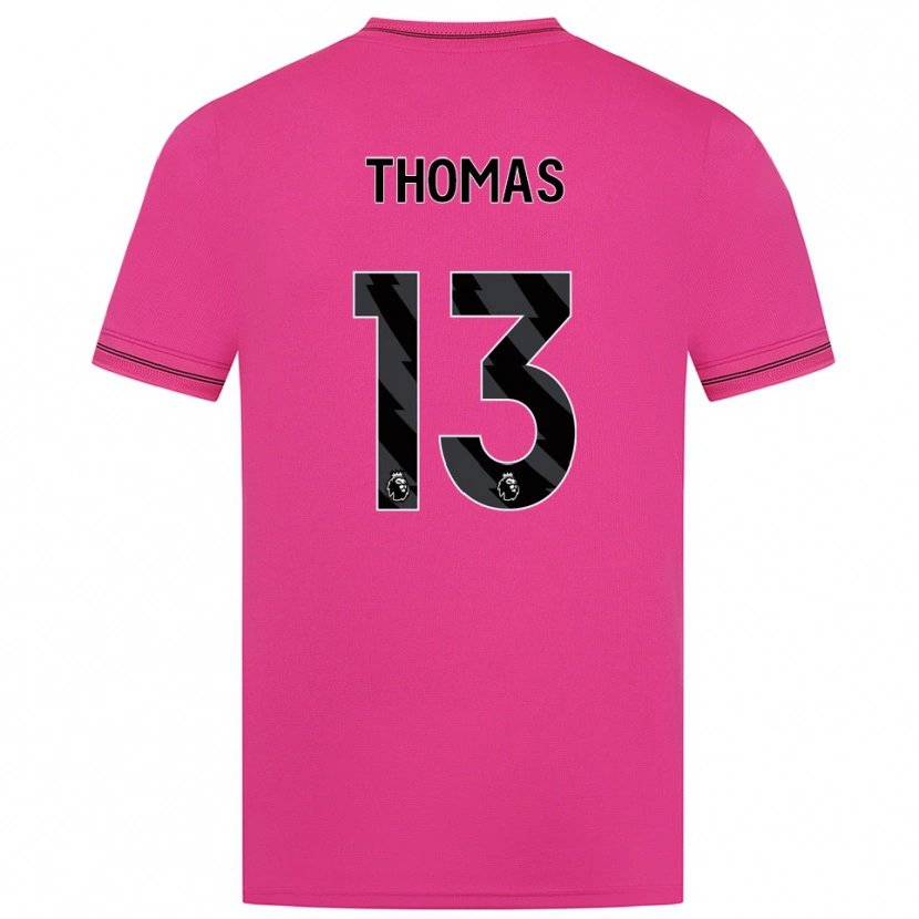 Danxen Women Bec Thomas #13 Magenta Black Goalkeeper Jersey 2025/26 T-Shirt