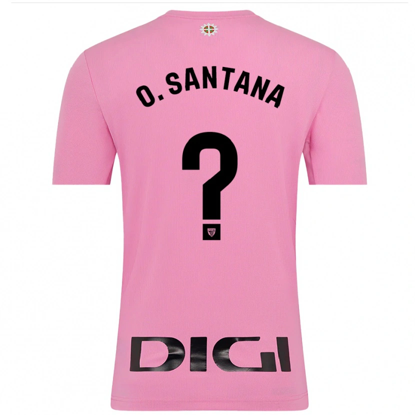 Danxen Women Olatz Santana Amado #0 Pink Black Goalkeeper Jersey 2025/26 T-Shirt