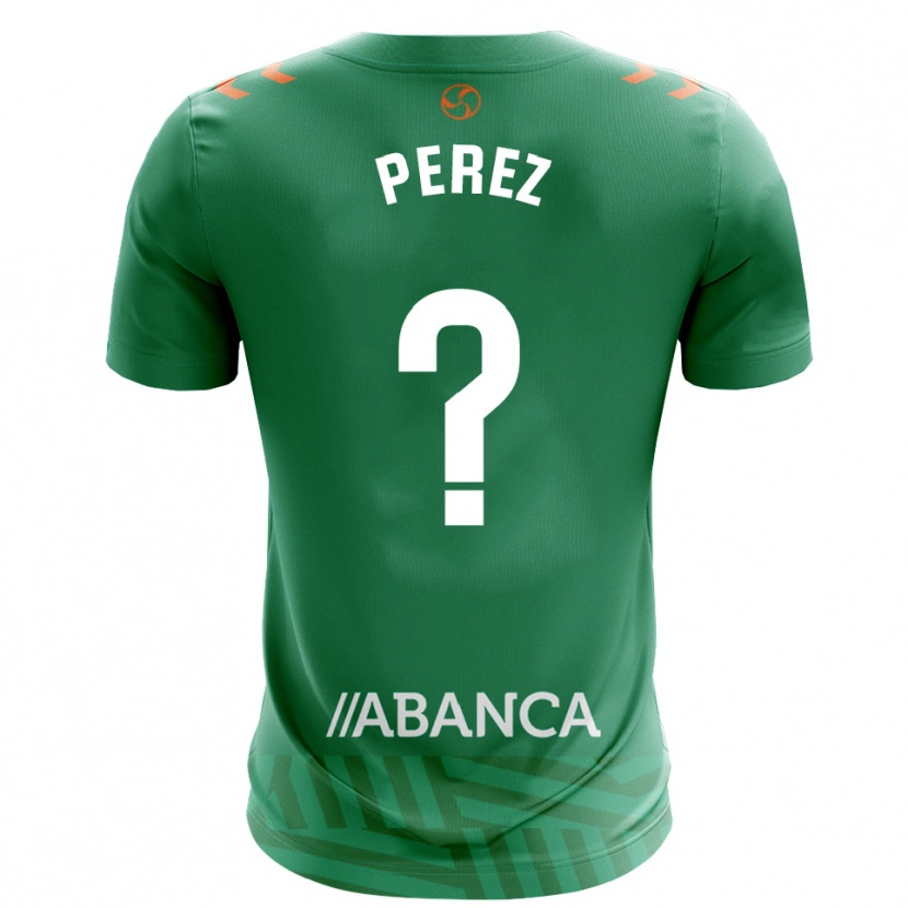 Danxen Women Iván Pérez #0 Green White Goalkeeper Jersey 2025/26 T-Shirt