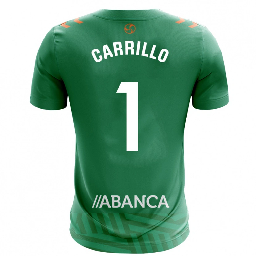 Danxen Women Coke Carrillo #1 Green White Goalkeeper Jersey 2025/26 T-Shirt