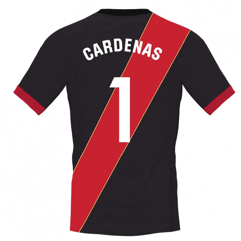 Danxen Women Dani Cárdenas #1 Black Red Goalkeeper Jersey 2025/26 T-Shirt