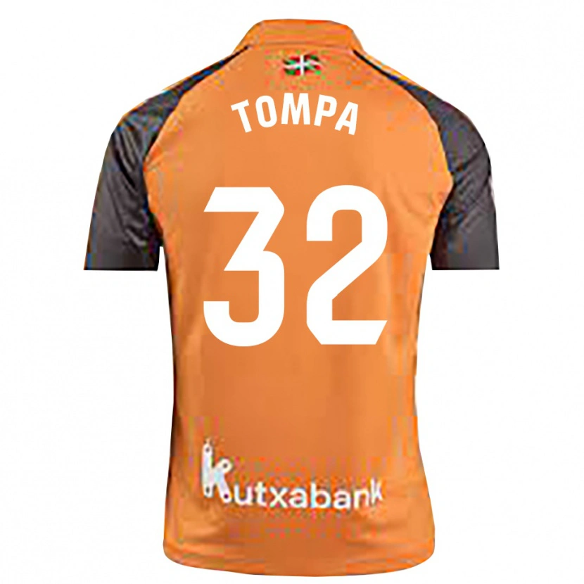 Danxen Women Ákos Tompa #32 Black Orange Goalkeeper Jersey 2025/26 T-Shirt
