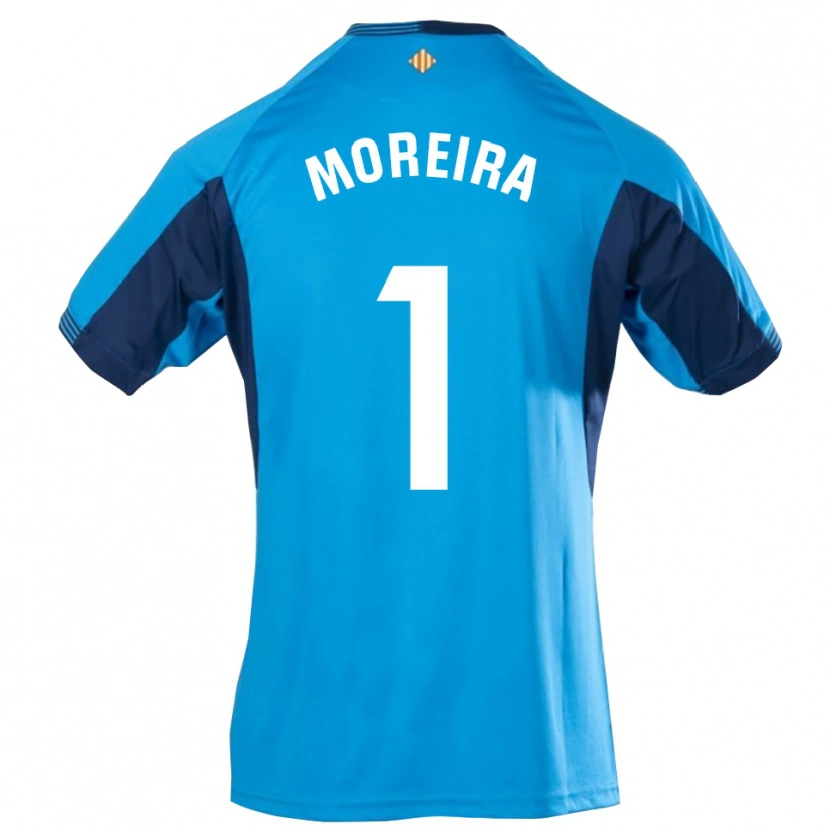 Danxen Women Yago Moreira #1 Blue White Goalkeeper Jersey 2025/26 T-Shirt