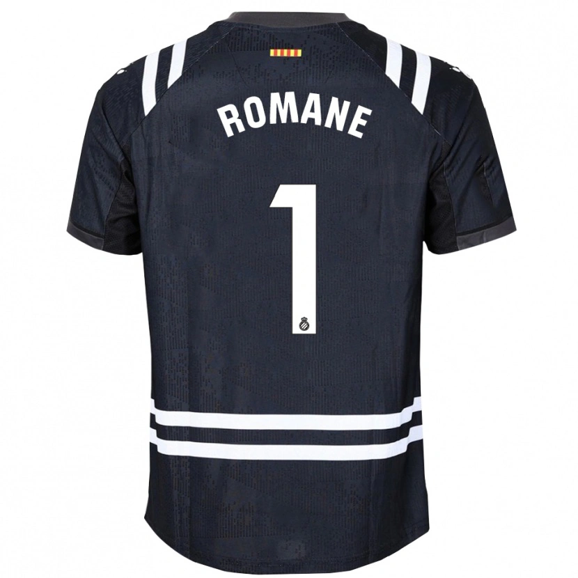 Danxen Women Romane Salvador #1 Black White Goalkeeper Jersey 2025/26 T-Shirt