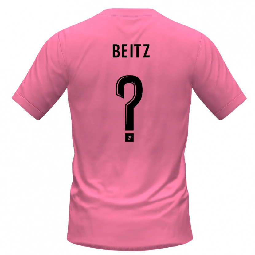 Danxen Women Taylor Beitz #0 Pink Black Goalkeeper Jersey 2025/26 T-Shirt