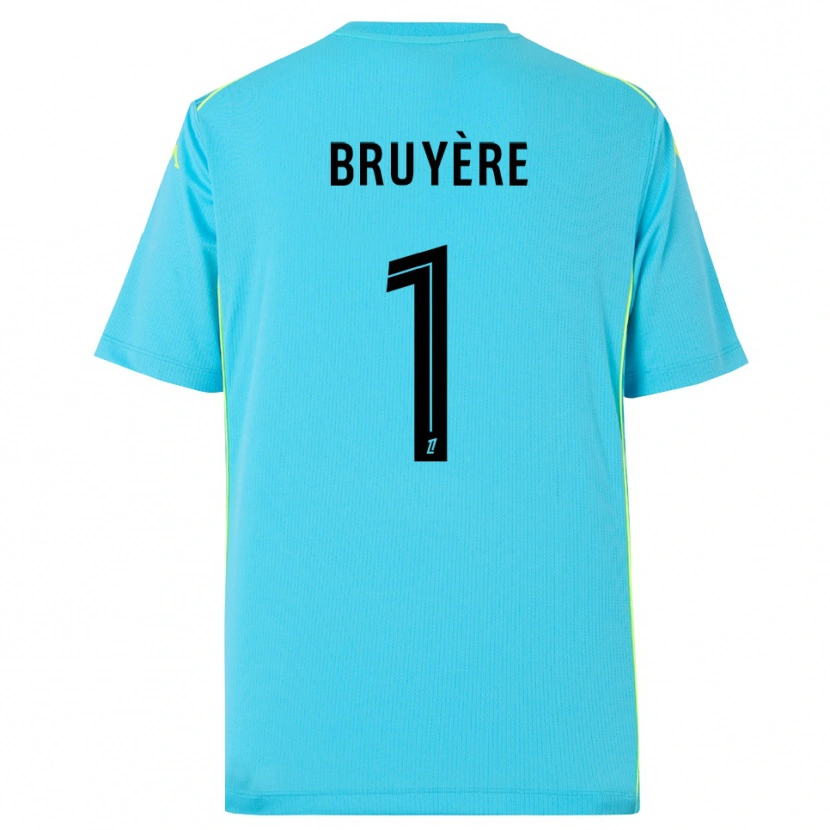 Danxen Women Théo Bruyère #1 Sky Blue Black Goalkeeper Jersey 2025/26 T-Shirt