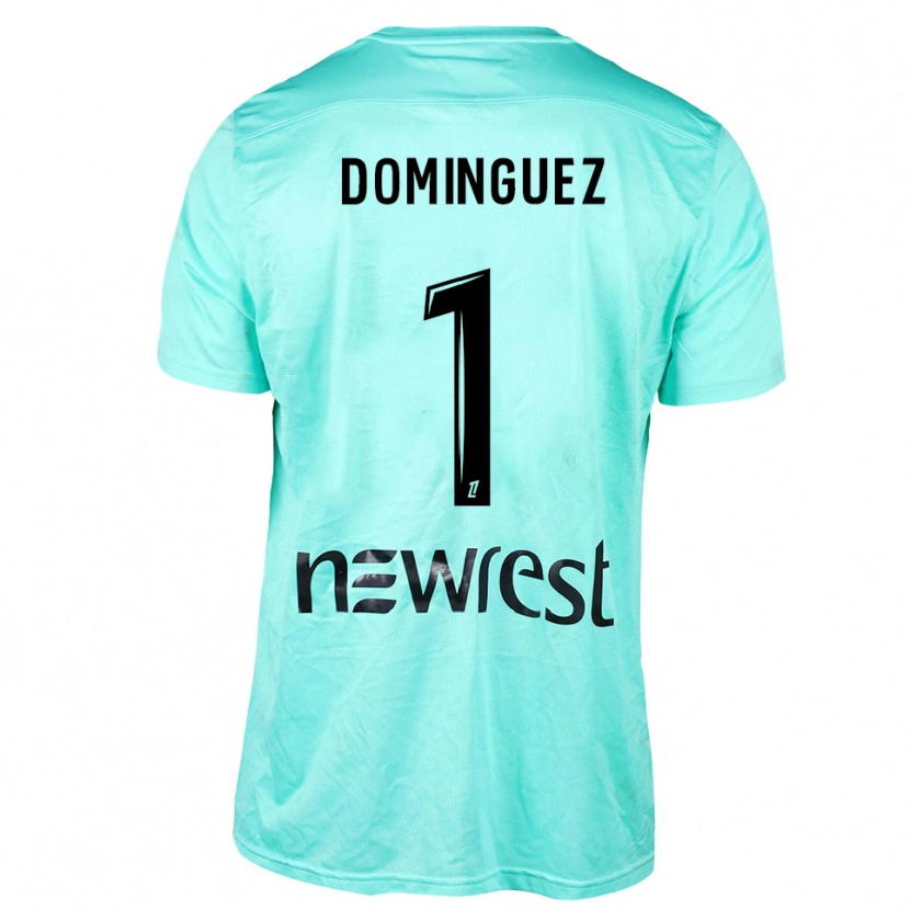 Danxen Women Álex Domínguez #1 Aqua Black Goalkeeper Jersey 2025/26 T-Shirt