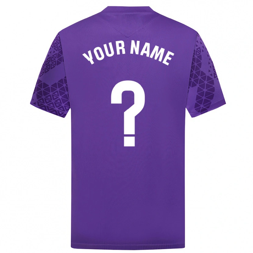 Danxen Women UD Almeria Purple White Goalkeeper Jersey 2025/26 T-Shirt