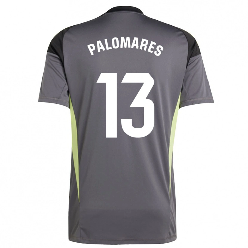 Danxen Women Juanpa Palomares #13 Dark Gray Black Goalkeeper Jersey 2025/26 T-Shirt