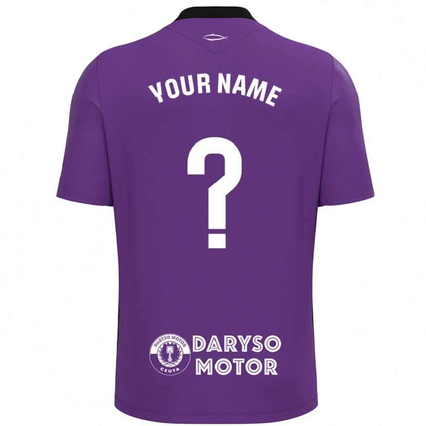 Danxen Women AD Ceuta Purple White Goalkeeper Jersey 2025/26 T-Shirt