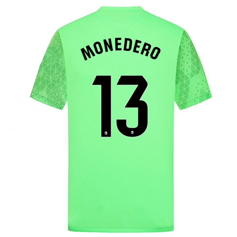Danxen Women Marc Monedero #13 Spring Green Black Goalkeeper Jersey 2025/26 T-Shirt