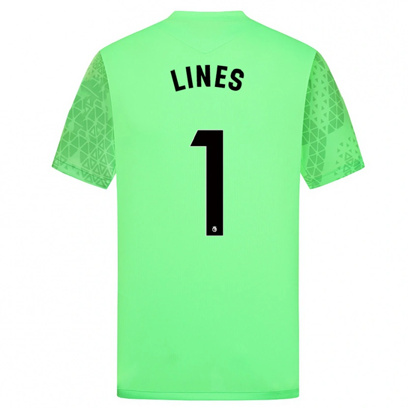 Danxen Women Laura Inés Aguilar #1 Spring Green Black Goalkeeper Jersey 2025/26 T-Shirt
