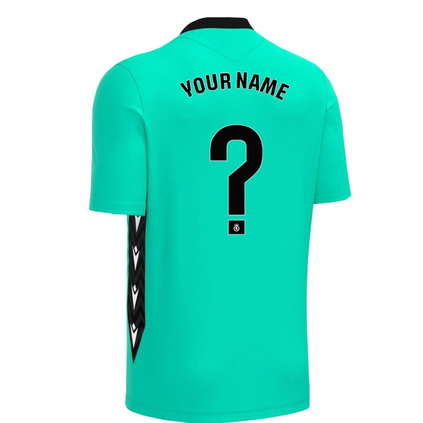 Danxen Women Cultural Leonesa Aqua Black Goalkeeper Jersey 2025/26 T-Shirt