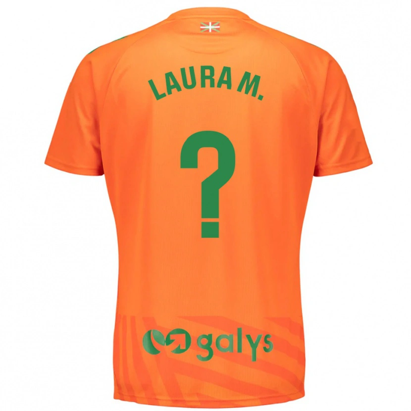 Danxen Women Laura Marti Enseñat #0 Orange Green Goalkeeper Jersey 2025/26 T-Shirt