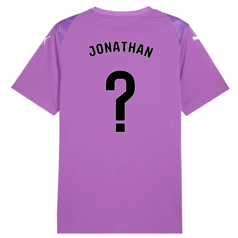 Danxen Women Jonathan Sánchez #0 Lilac Black Goalkeeper Jersey 2025/26 T-Shirt
