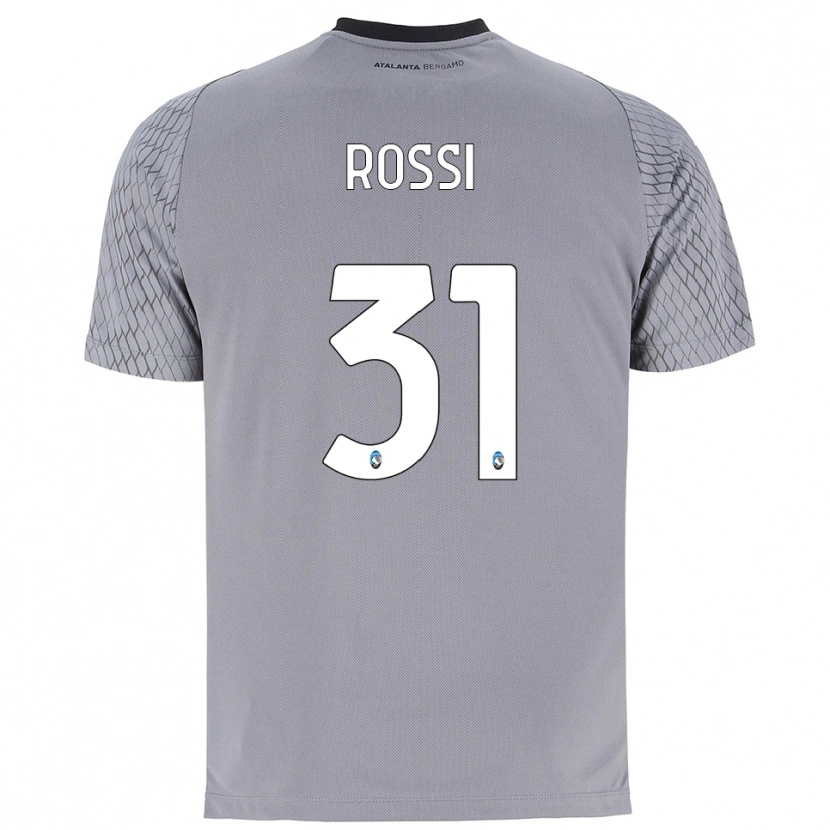 Danxen Women Francesco Rossi #31 Gray Blue Red Goalkeeper Jersey 2025/26 T-Shirt