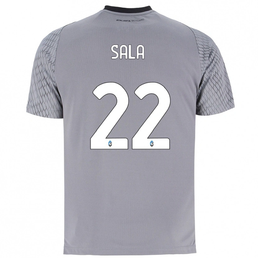Danxen Women Lorenzo Sala #22 Gray Blue Red Goalkeeper Jersey 2025/26 T-Shirt